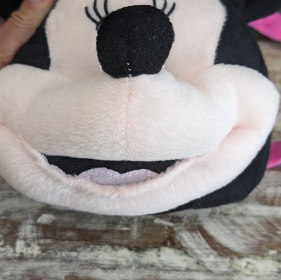 Disney Minnie Mouse Plush Backpack - Picture 4 of 8